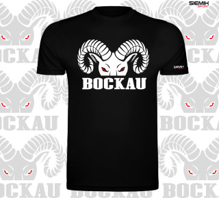 Kinder T-Shirt Black/White Bock  SC Teutonia Bockau Siemik Sport 15-17 Jahre