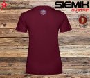 Damen T-Shirt Weinrot Sonderedition SC Dynamo Klingenthall Siemik Sport XS