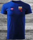 Russia T-Shirt BlauTeam Skijumping Siemik Sport XS