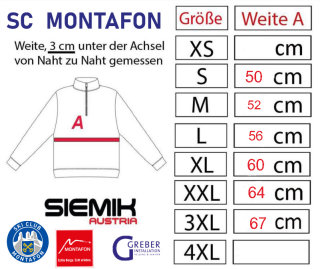 SC Montafon Winter Team-Jacke Blau Men