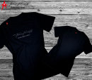 KNEISSL STAR Premium T- Shirt Men Black in Black