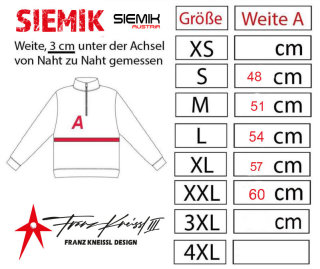 Siemik Ski Austria Poloshirt Kulm Skifliegen Rot Weiss Rot