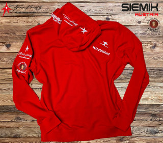 Kitzbühel Siemik Ski Austria Jacke Sweat Men Premium Red
