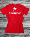 KITZBÜHEL KNEISSL STAR Premium T- Shirt Men New Red Snowpower