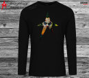 KNEISSL STAR Premium Longshirt Men Joker Black in Black