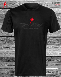 KNEISSL "Black STAR" Premium Shirt Men Black in Black