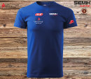 T-Shirt Men Siemik Austria Skiteam Blue Skijumping Rass Kneissl XL