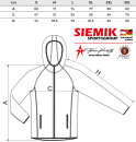 Skifliegen Österreich Siemik Austria Skiteam Jacke  in Glattfleece Premium warm grau  SIEMIK-KNEISSL