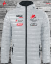 Skifliegen Österreich Edition "COOL ME " 2024 Winterjacke  DW Warm Hellgrau Siemik Austria Skiteam Kneissl RASS