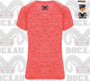Women T-Shirt Bock Red Rose Melange SC Teutonia Bockau Siemik Sport