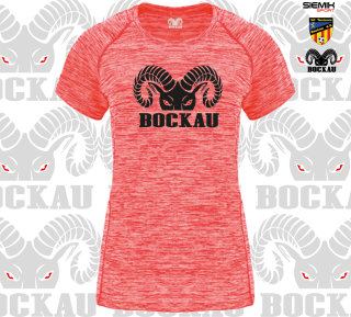 Women T-Shirt Bock Red Rose Melange SC Teutonia Bockau Siemik Sport S