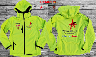 KNEISSL Worldchampion Harrachov  Winter - Softshelljacke  Sonderedition Skisprung Rass  Premium Lime by Siemik Sportsgroup