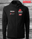Glattfleece Premium Jacke Siemik Austria Skiteam Skifliegen Schwarz SIEMIK-KNEISSL-RASS