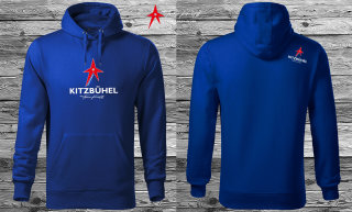 Kitzbühel KNEISSL Premium Hoody Kapuzenpullover WORLDCHAMPION Franz Kneissl III  Men  Royalblau XXXL
