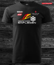 Oberstdorf Skifliegen T-Shirt mit Elasthan  Team SIEMIK...