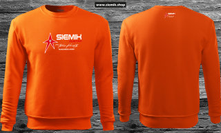 SIEMIK - KNEISSL Team Sweatpullover Pulli  Premium Kinder / Jugend  Orange