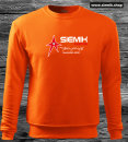 SIEMIK - KNEISSL Team Sweatpullover Pulli  Premium Kinder / Jugend  Orange